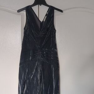 Vince Sleek Black Midi Dress